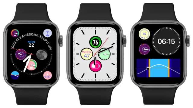 Changing your watch's appearance